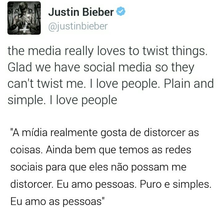 JustinBieberBSL's tweet photo. - Justin sobre os rumores de ter desprezado os fãs no dia 04 de Maio. https://t.co/X31EkqONV5
