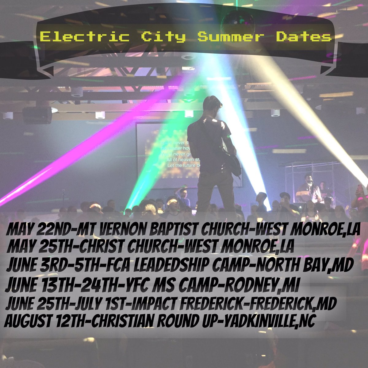 ElectricCity2's tweet photo. BIG ANNOUNCEMENT! We are excited to share our confirmed summer dates. For more, visit https://t.co/nAVelbyC3P https://t.co/UviXKXWcLS