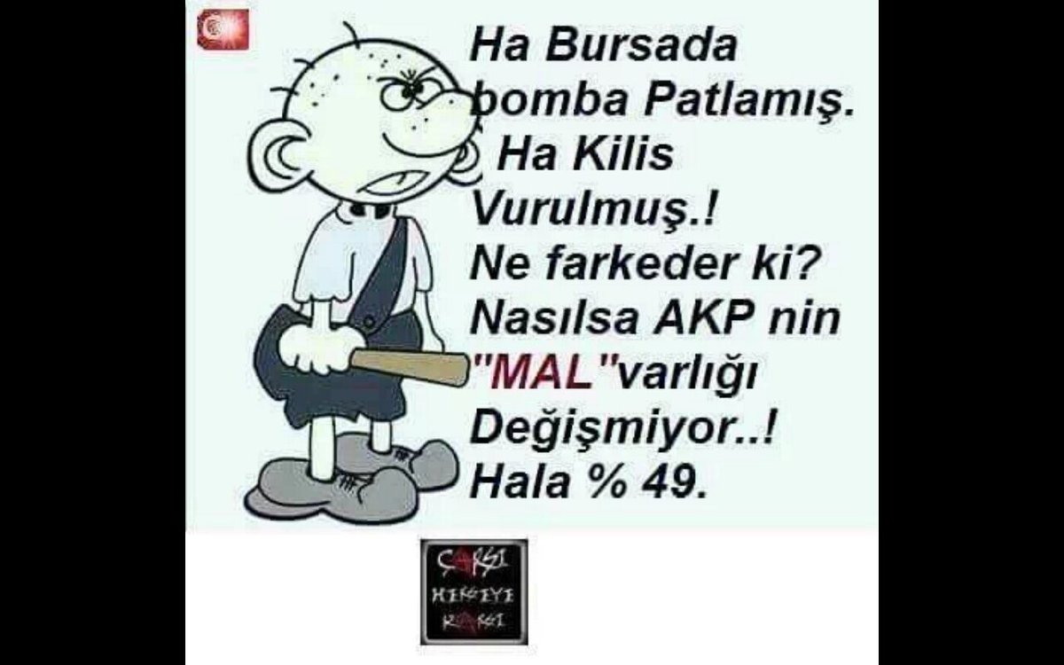 Ankara'ya Atom bombası düşse
"MAL" Oranı değişmedikçe
Atom bombası düşmüş diyecekler sadece..!
Kilisi IŞİDenVarmı