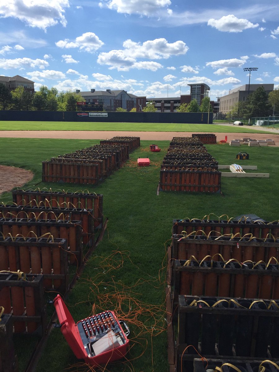 amerfireworks's tweet photo. Ready to roll at the @UASpringfest with @UAkron! It's a beautiful night so stop on down! https://t.co/Cwimlsrxds