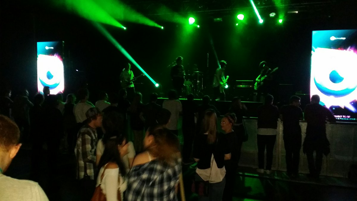 BathCollege's tweet photo. @bohosband are rocking the house @o2academybris #bathtalent https://t.co/b2arNrslAX