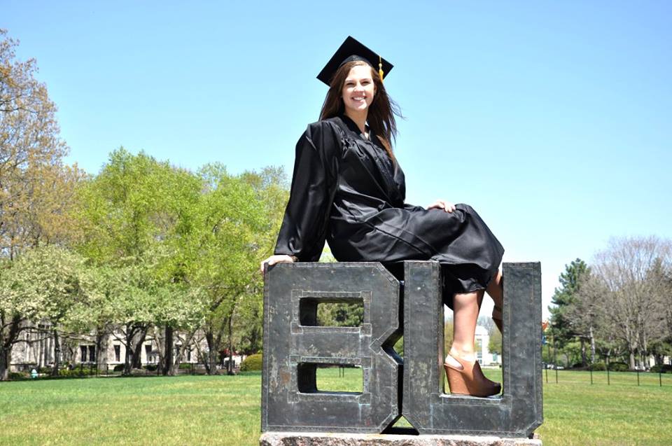 pxmasdewald's tweet photo. S/O to @jenelledewald as she heads out into the real world. #Butlercommencement #soproudofyou https://t.co/6KMIo3WO5O