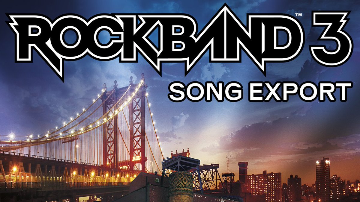 RockBand's tweet photo. ICYMI: Rock Band 3 is available for export into Rock Band 4. More songs, more rock. Download today. https://t.co/ElJyj3twVm