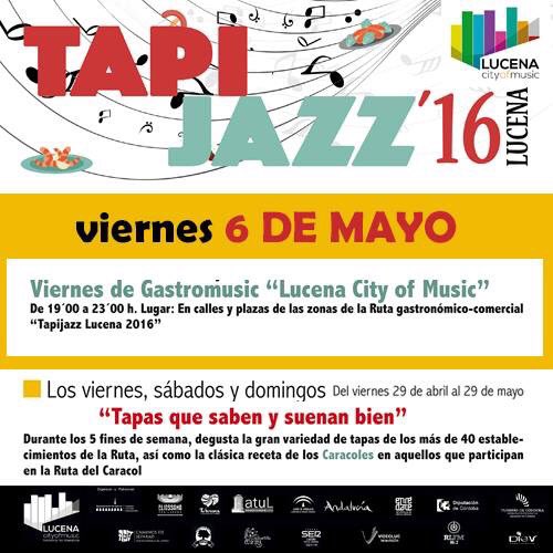 Suspendias las actuaciones de hoy a causa de la climatología, pero las tapas están igual de ricas! #tapijazzlucena