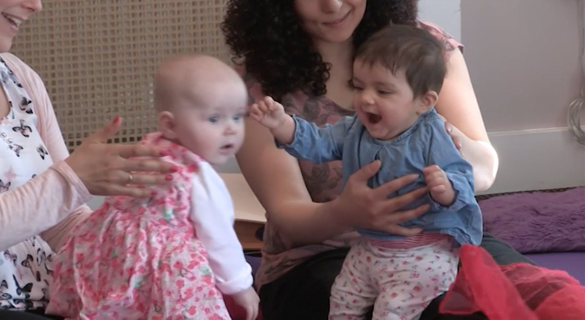 MamaBabyBliss's tweet photo. Why #babies as young as 2 mths old are taking up #yoga Watch @Notts_TV film @MBBNottsLough https://t.co/6cfqHcHIrf https://t.co/SHa02remPu