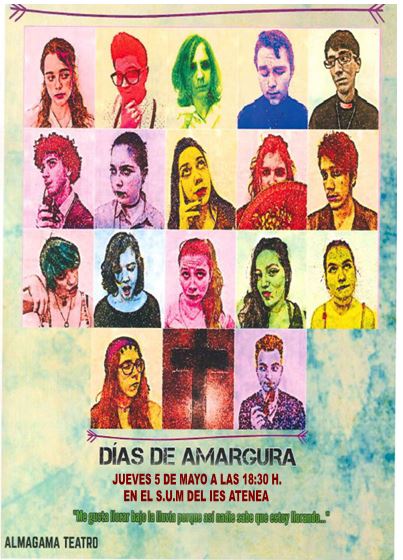 IESAtenea's tweet photo. Momentos de la representación de la obra #DíasDeAmargura a cargo del Grupo de Teatro del @IESAtenea #Almagama... https://t.co/nGrZrrULpA