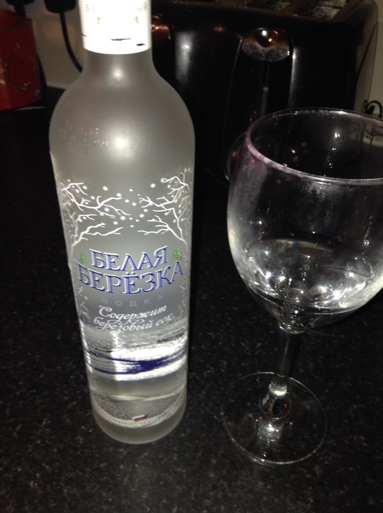 KevTaylor1969's tweet photo. Bottle of red - done, now intend to demolish this gift from a Russian work mate ...#translationrequired https://t.co/APDwoustHI