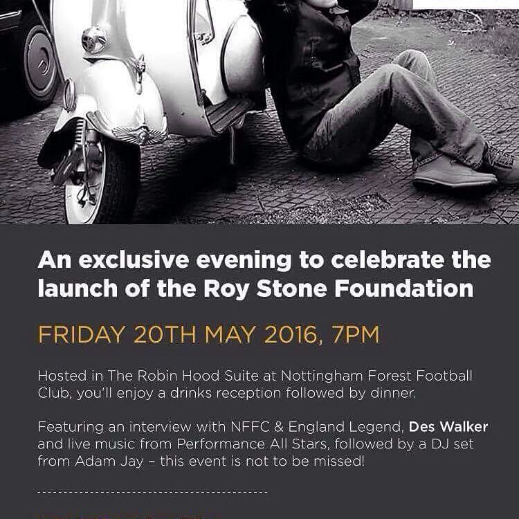 Condor_Events's tweet photo. THANK YOU @AleaNottingham  for supporting the 1st @roy_foundation Dinner on 20th May 2016  @NFFCEvents your amazing https://t.co/f7ZpPXisgr
