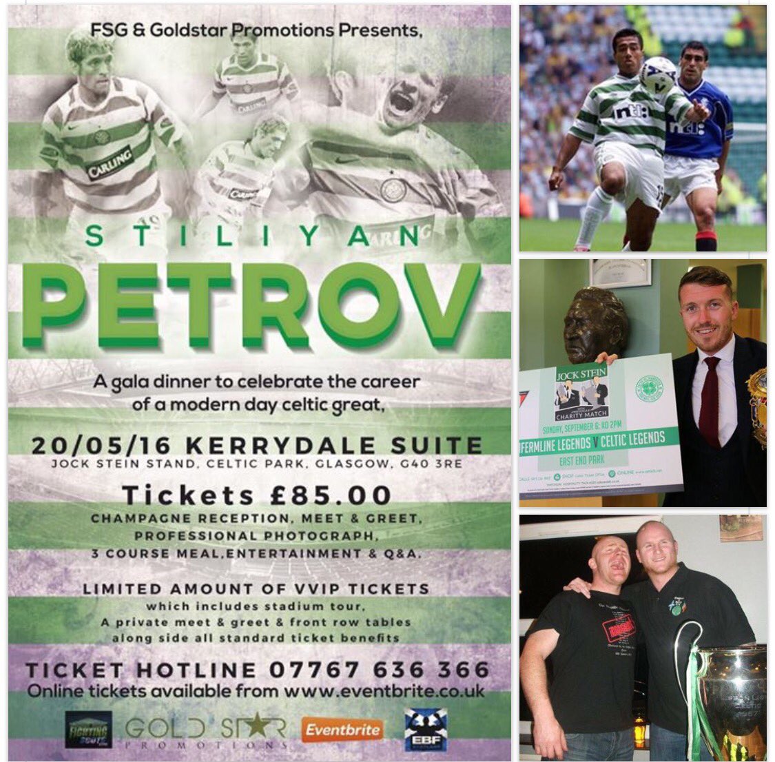 ☘ don't miss our top table guests aswell as petrov.. Limited tickets available!! <a href="/bobbypetta/">Bobby Petta</a> <a href="/ScottyCardle/">Scotty Cardle</a>