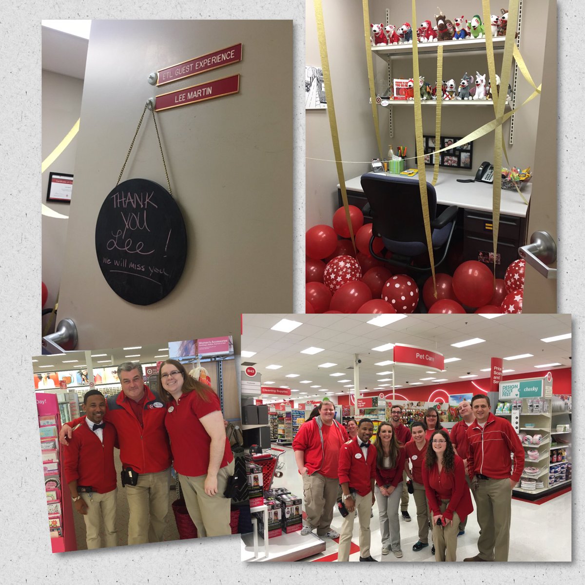 L_J_Martin's tweet photo. Thank you, @ParkerDunbarTGT and the entire #T2131 team, for an amazing experience! I'll miss this team!! https://t.co/Q5gQJ1J2Ei