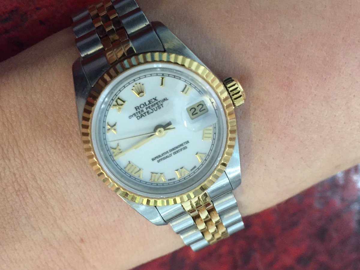 Poelwatches's tweet photo. #Rolex datejust ladies bi metal for sale at the May sale with @silverstoneauc https://t.co/PPHJRTnCDE