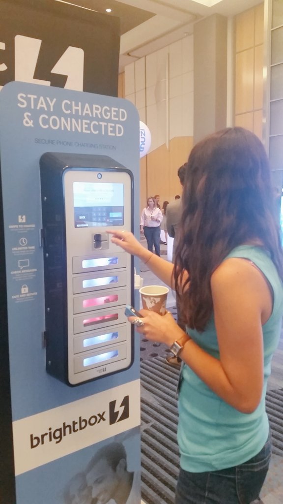 brightboxcharge's tweet photo. Hope you had a chance to meet our team & experience Secure Phone Charging Lockers #EMSLive
#MktPro @theexpomaven https://t.co/tQzozuvzC7