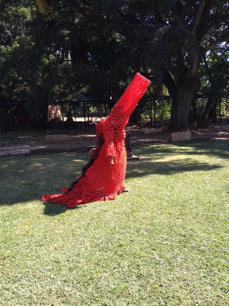My sculpture come to life in the hands of Skhumbuzo Makandulo ,Am enjoying the unit in Zim thanks to all.