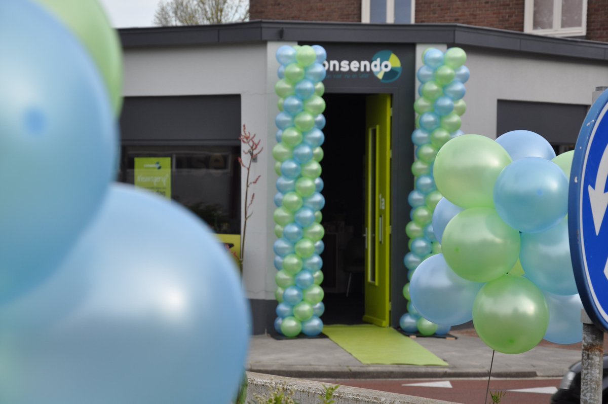 Consendo's tweet photo. Een korte impressie van de opening en open dag van Consendo op 22 april 2016 https://t.co/g7PXtgH9D9