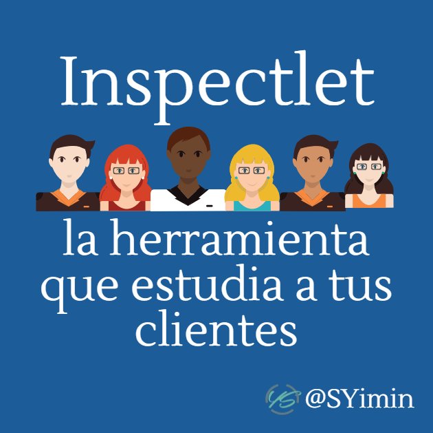 enriquefbrull's tweet photo. #Inspectlet: ¿Quieres estudiar a tus clientes? https://t.co/T8Z8OPLF16 @SYimin #marketingdigital https://t.co/ptw6Oqhggz