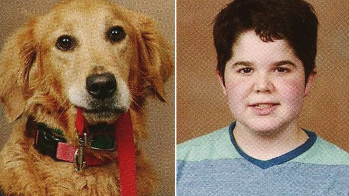 TODAYshow's tweet photo. Service dog gets own yearbook photo next to student: 'She's part of our school' https://t.co/KFYJUjZO1z https://t.co/3rZdIlWAM8