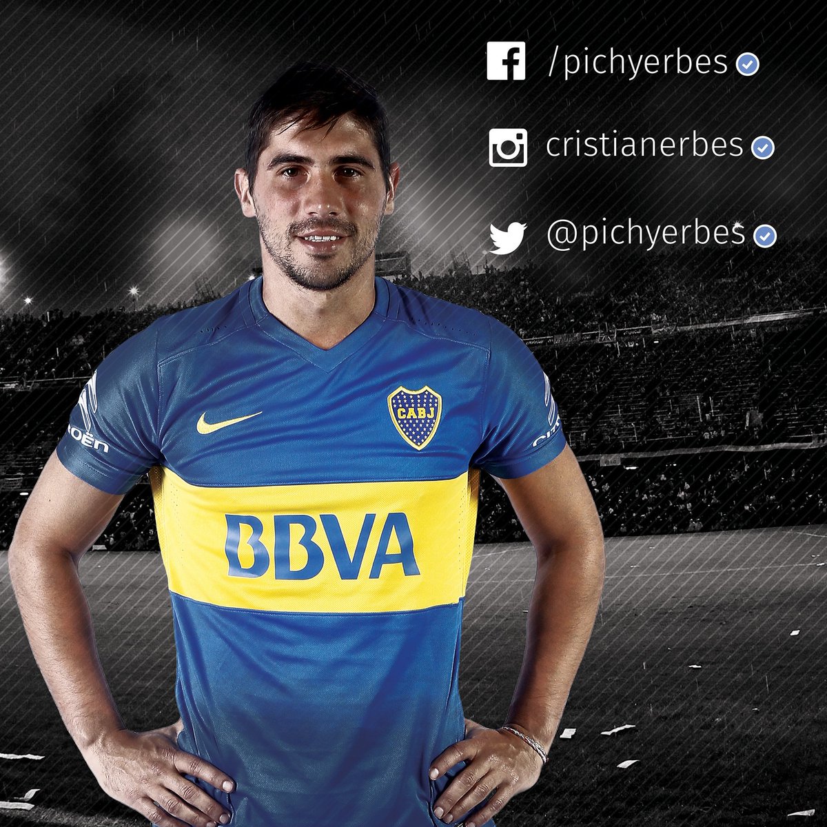 pichyerbes's tweet photo. Hola a todos! 
Les quiero contar que estas son mis redes sociales oficiales. Gracias por su apoyo siempre!! 
Abrazo! https://t.co/s7H0MYaTBb
