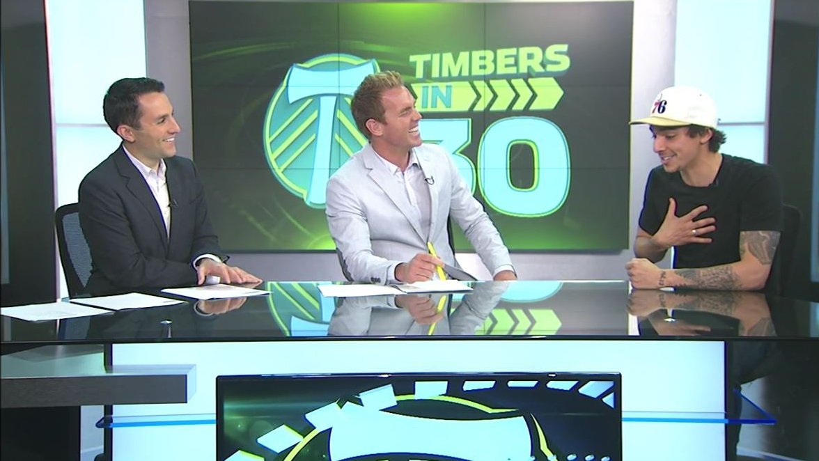 TimbersFC's tweet photo. You don't want to miss #TimbersIn30 tonight with @ZarekValentin. Watch at 6:30PM on @fox12oregon. #RCTID https://t.co/E3848MHUFM