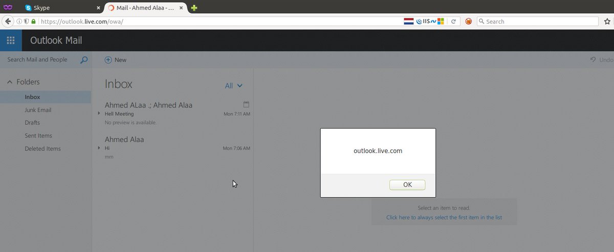 Stored #XSS at Microsoft outlook.live.com   #MyFirstCatch in #bugbounty  ^_^ [fixed]