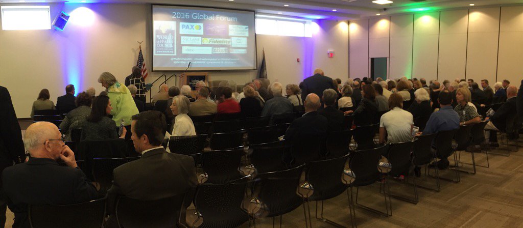dwtitley's tweet photo. great turnout tonight for @WorldAffairsNH #globalforum16 ! https://t.co/L01hrVWObg