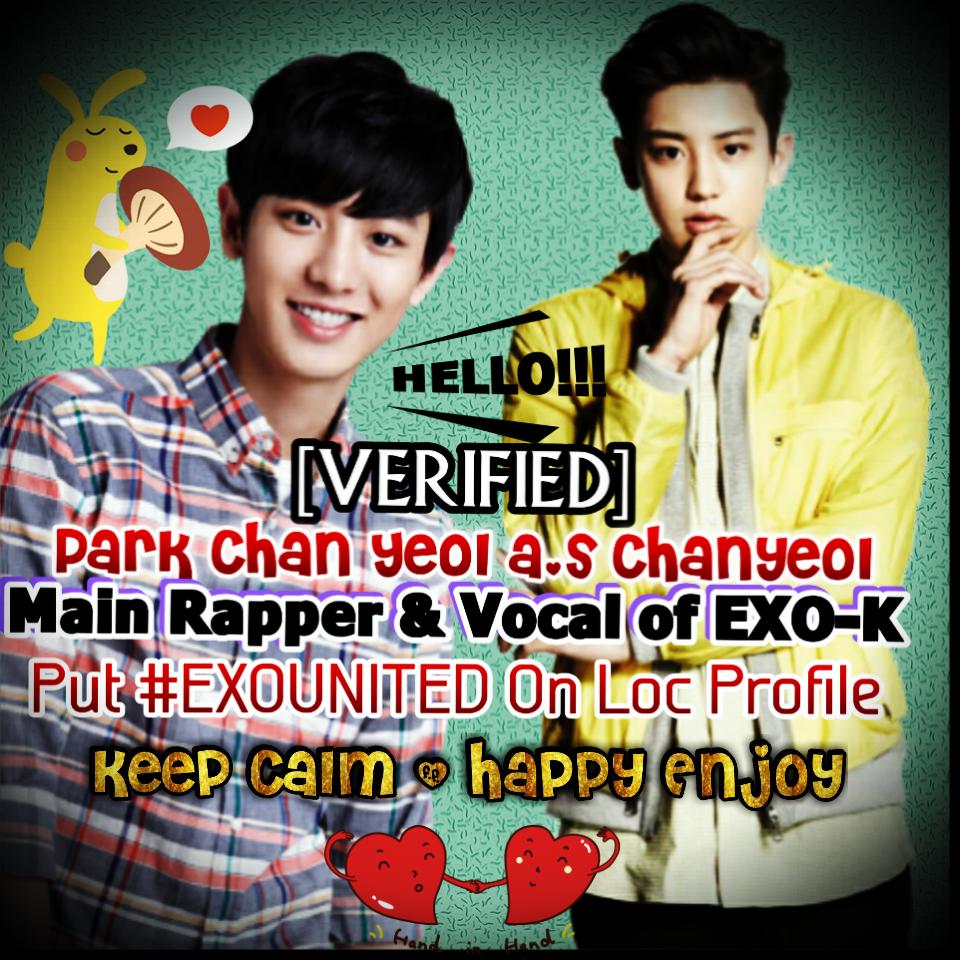 exo__united's tweet photo. [V] @Yeoloxide_ a.s Chanyeol . :)
Put #EXOUNITED on Loc Profile :)
Have Fun :) https://t.co/NuuLKYviGu