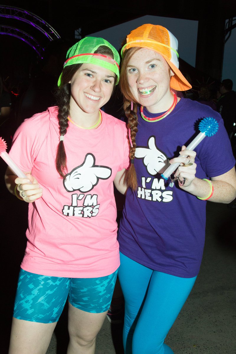 Just over 1 month away from #PrideGlowRun. Register 2day. Don't forget the #team captain windbreaker contest.