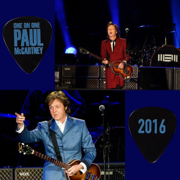 dandreausa's tweet photo. #dandreausa custom made guitar picks for @PaulMcCartney #OneonOne #PaulMcCartney #DesertTrip #customguitarpicks https://t.co/gfSd7niLQP