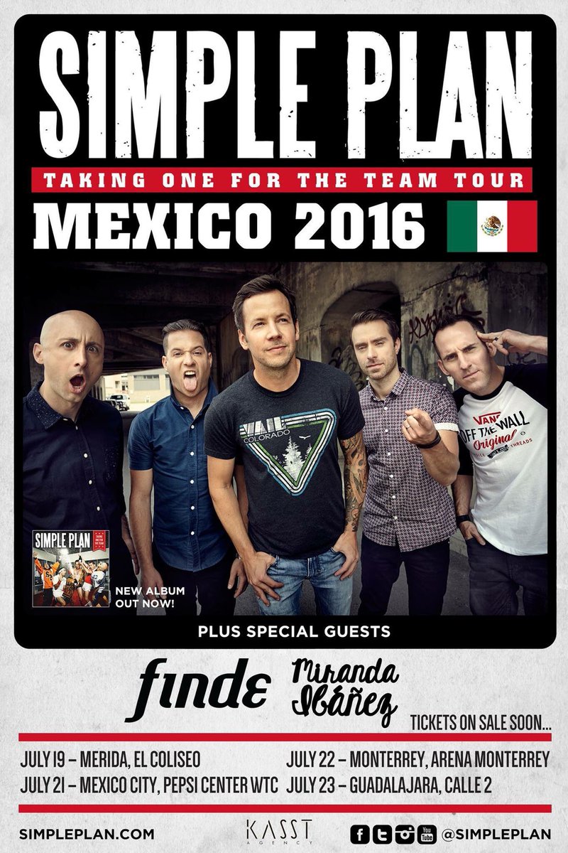 _RV_E_'s tweet photo. @simpleplan #tourmexico https://t.co/i1SZTSxlff