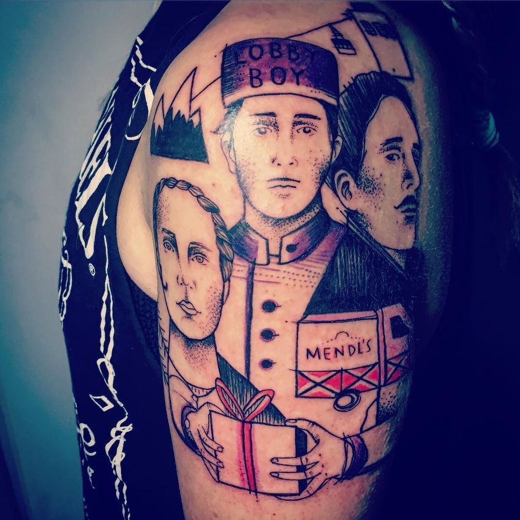 Joe moo tattoo  The Grand Budapest Hotel Directed by Wes Anderson  Starring Harvey Keitel USA2014  Facebook