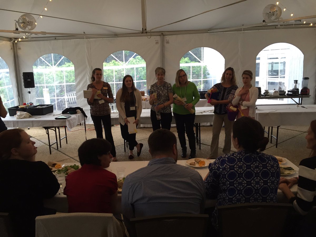 jasonbrownRD's tweet photo. And the winners are #UD students. Young guns pulled out a victory @DeDietitians #netDE #ironchefchallenge https://t.co/Lc8planJip