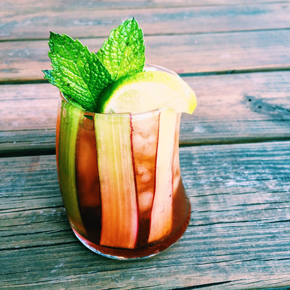Hey <a href="/JoseCuervo/">Jose Cuervo</a> we made a Rhubarb Red Pepper Margarita with your tequila...&amp; it rocks! tinyurl.com/rhubarbmarg