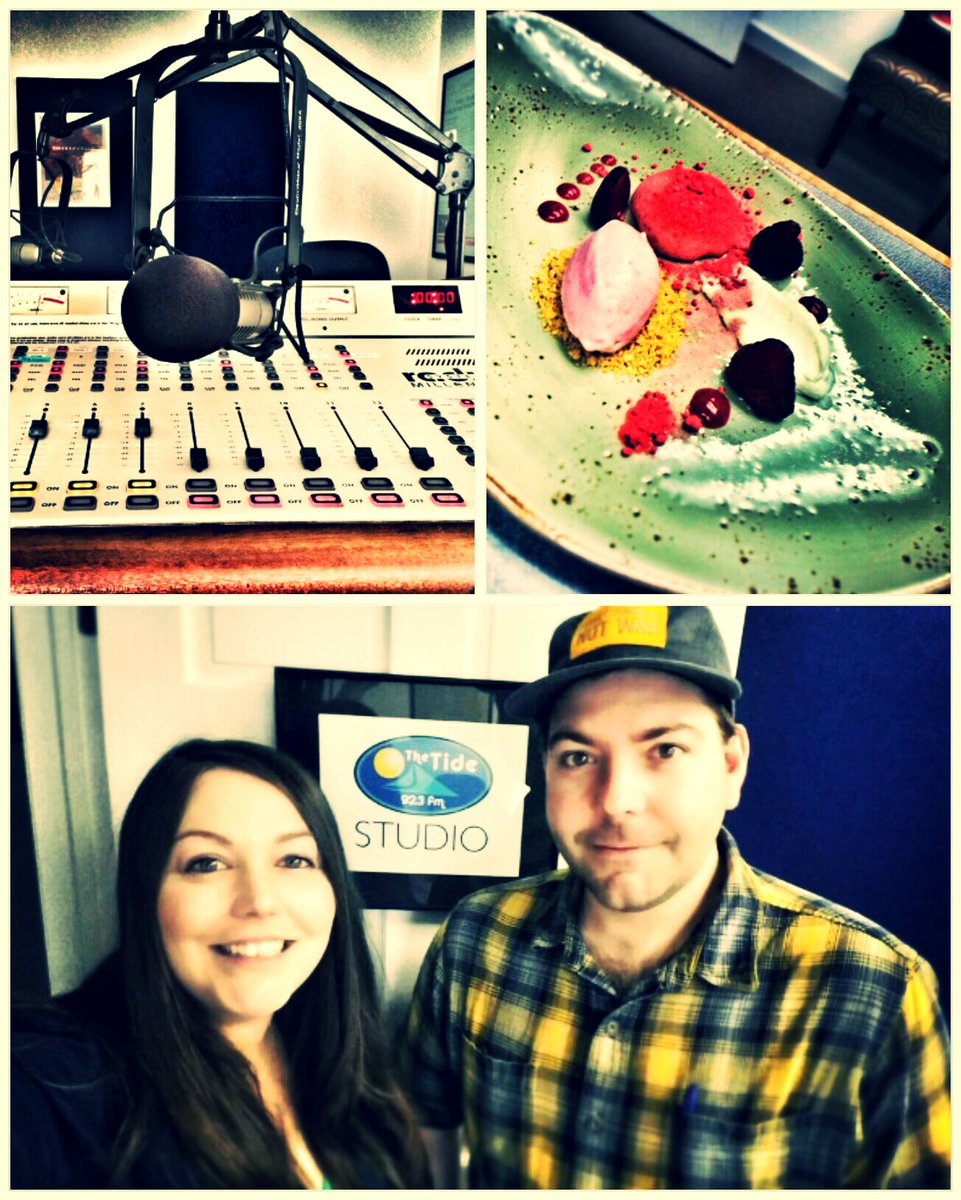.<a href="/AimeeintheAM/">Aimee Bowen</a> had a blast w/ @WilliamsburgTWW's Chef Ian Robbins in the studio yesterday. The food was delicious!