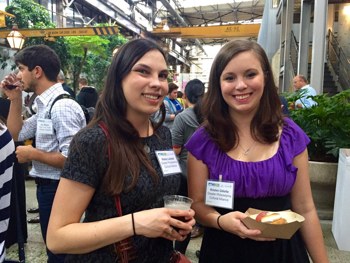 KelseyLeljedal's tweet photo. Representing #TechniCulture and #CAontheScene with @kristengillette at the #PTW16 signature event at #URBN. https://t.co/Qt87F69uWa