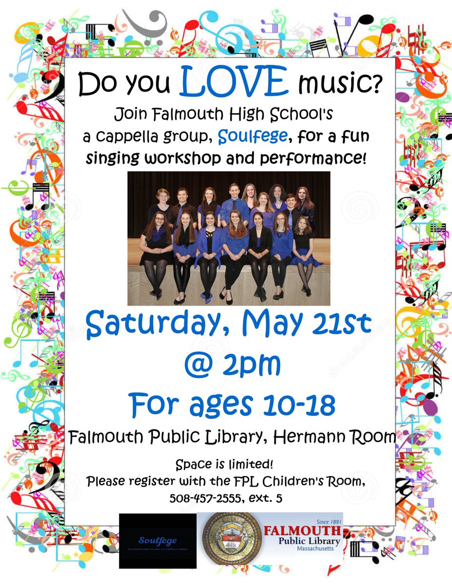 Hey everyone come see us at the @falpublib for a workshop at 2!