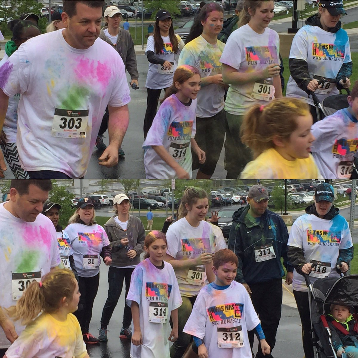 RiversideLCPS's tweet image. FUN RUN 1 Mile takes off!