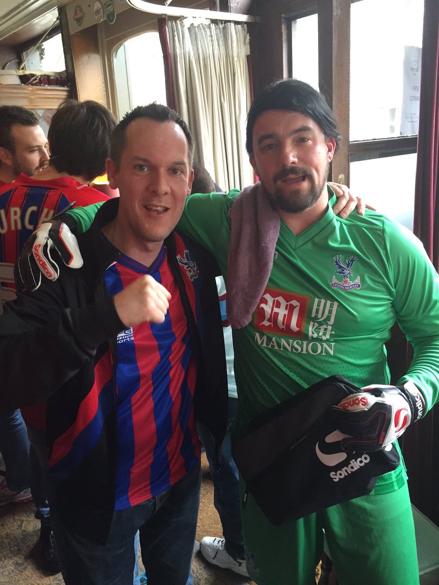 Chris Waters (@clapham_grand) on Twitter photo <a href="/CPFC/">Crystal Palace F.C.</a> just met fully kitted out Julian Speroni in Southwark, including gloves, kit bag, and towel! #CPFC <a href="/CPFC/">Crystal Palace F.C.</a> just met fully kitted out Julian Speroni in Southwark, including gloves, kit bag, and towel! #CPFC