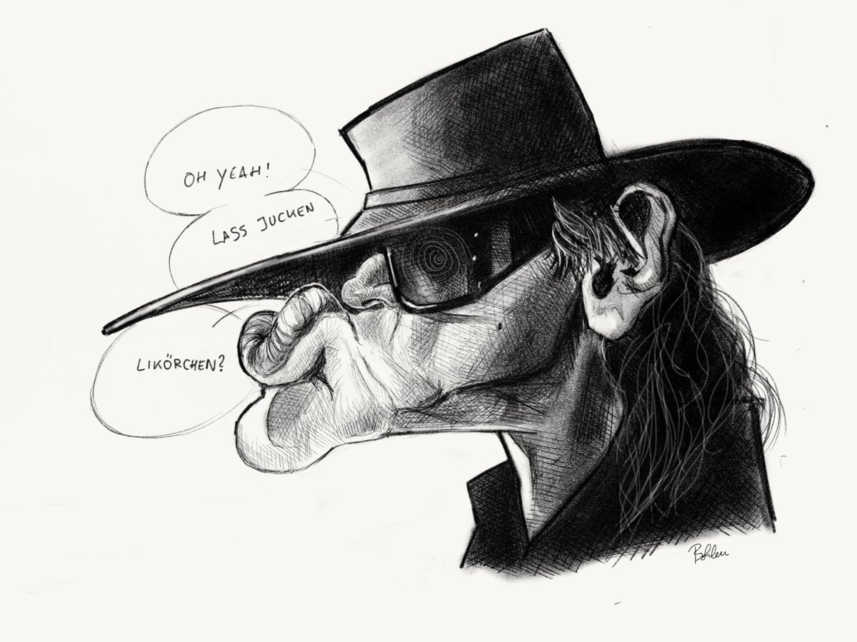 #udolindenberg #udolive #udo70 by @nickbohlen #bohlenart #drawing #applepencil on #ipadpro #adobesketch