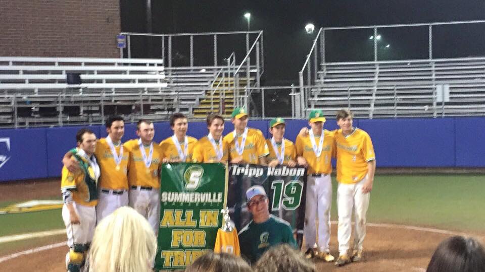 SummervilleSC's tweet photo. Congratulations @SummervilleBase You went #AllinForTripp in a big way. 4A State Champions! We couldn't be more proud https://t.co/eafEQ97XFI