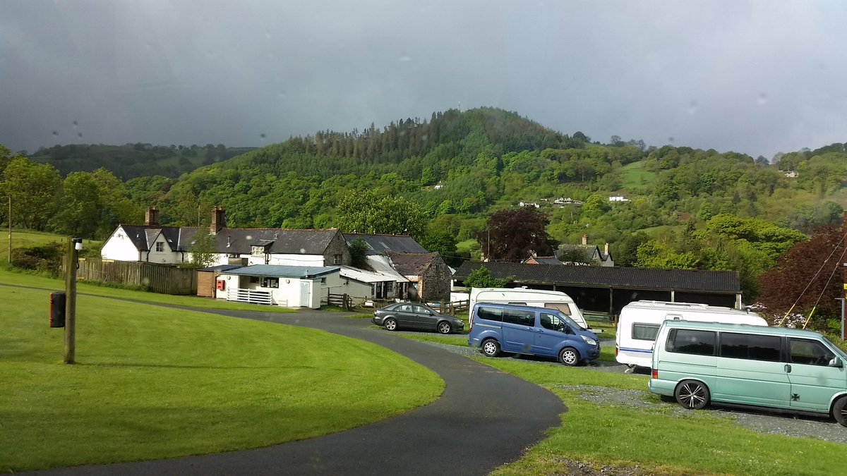vdubber1968's tweet photo. View from the van #camping #thunderskies https://t.co/UA5G1ACEOc