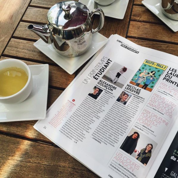 alexphifran's tweet photo. L'OEIL N°690 - Merci @alexia_guggemos @ArtStudentsWeek @JDAofficiel #art #magazine #loeil #artstudentsweek https://t.co/pLJ7sUeNPB