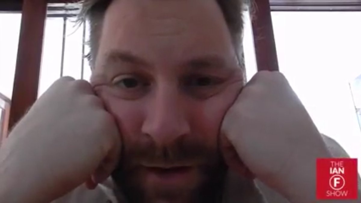 IanFSA's tweet photo. On The IanF Show Vlog today everyone around me discovers that MANFLU is a REAL THING! https://t.co/6nX1ldsqO1 https://t.co/uTTTRSgIjp