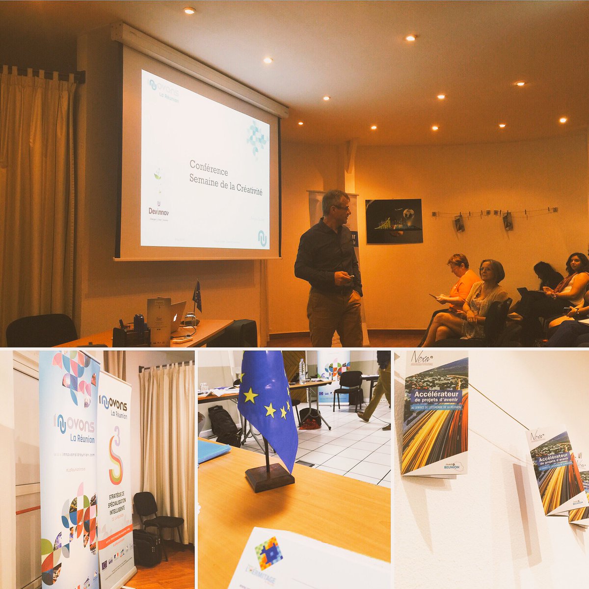 Julien_DigiLink's tweet photo. Événement très enrichissant et stimulant #creativite #lareunioninnove merci à @ARDIINEXA &amp; @Innovonslareuni https://t.co/hWJJ78vxg0