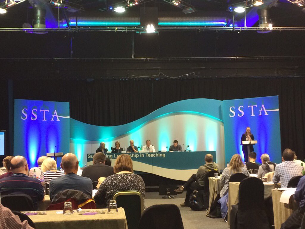 TalkToThompsons's tweet photo. Hello from @SSTA_union Annual Congress @CrieffHydro-currently debating absence management policies #SSTA16 #ukemplaw https://t.co/1C2PNs4ozC