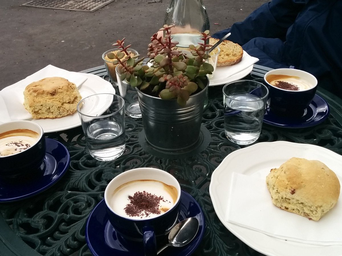 This is West End Glasgow's best new cafe. Best tasting coffee and today rose lavender scones 😍<a href="/kelvinpocketkb/">Kelvin Pocket</a>