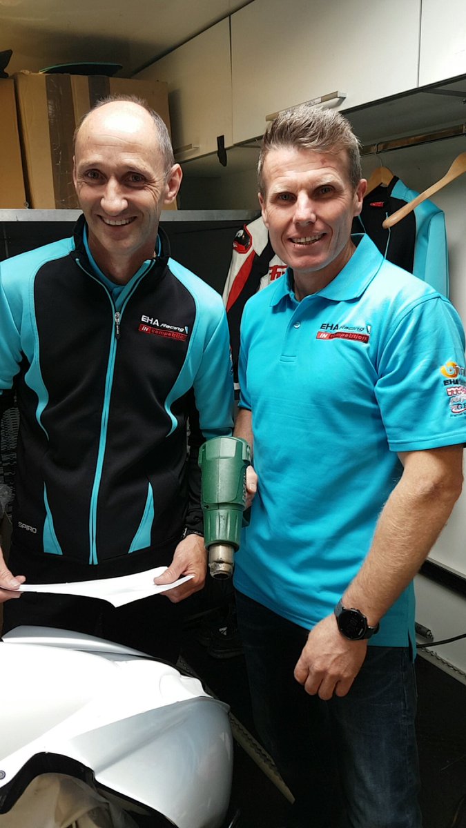 <a href="/MarshallNeill9/">Marshall Neill</a> back helping us this weekend <a href="/OfficialBSB/">British Superbike Championship</a> <a href="/Brands_Hatch/">Brands Hatch</a>