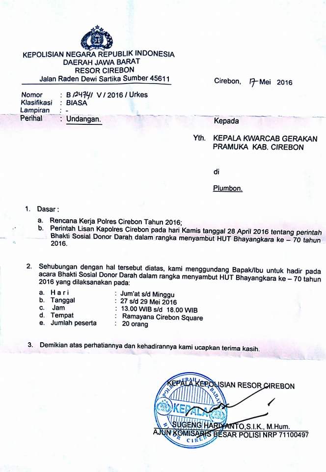 Langsung merapat ke TKP yah