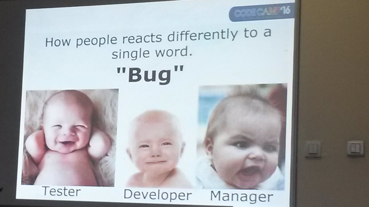 Proki_Alek's tweet photo. Bugs in #yellowtrack #mkcodecamp16 @viki_iki https://t.co/noUtsXwrH8