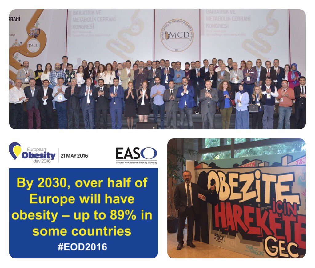 21Mayıs Avrupa Obezite günü..Bariatrik Metabolik Cerrahi Derneği #bmcd olarak biz hazırız #obesityday #EOD2016 #easo