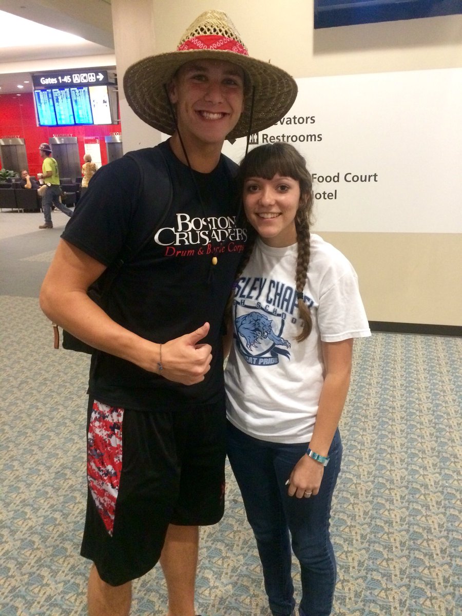 KasualKristen's tweet image. I'm gonna miss ya bud! Have fun with the @bostoncrusaders