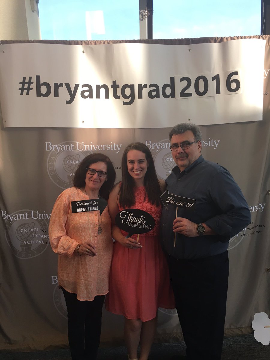 Couldn't do it without them! #bryantgrad2016